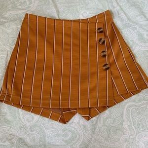 Charlotte Russe stripped skort